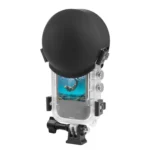 For Insta360 X5 PULUZ 60m Waterproof Sealed Diving Case with Silicone Lens Cover - Image 2