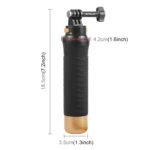 PULUZ Magnetic Quick Release Floating Handle Hand Grip - Image 4