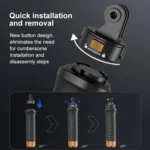 PULUZ Magnetic Quick Release Floating Handle Hand Grip - Image 9