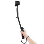 PULUZ 3-Way Grip Foldable Tripod Selfie-stick Extension Monopod for GoPro, Insta360 ONE R, DJI Osmo Action and Other Action Cameras, Length: 20-58cm - Image 10