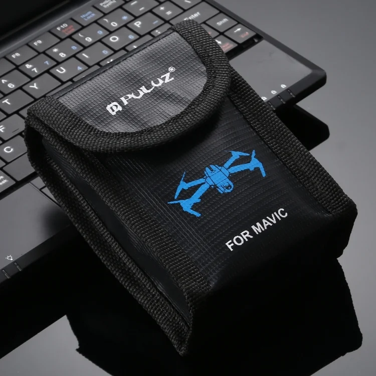 PU2401_4.webp PULUZ Lithium Battery Explosion-proof Safety Protection Storage Bags for DJI / Sony / Nikon / Canon Camera Battery - Image 5