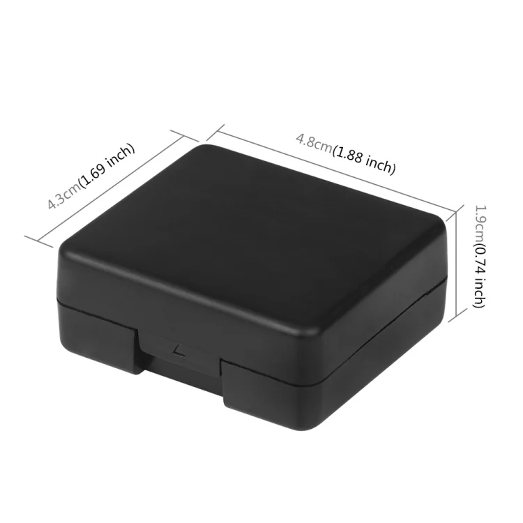 PU339_3.webp PULUZ Hard Plastic Battery Storage Box for DJI Osmo Action 5 Pro / Action 4 / GoPro HERO13 Black /12 Black /11 Black /10 Black /9 Black AHDBT-901 Enduro Battery - Image 4