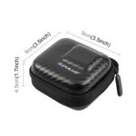 PULUZ Mini Portable Carbon Fiber Storage Bag for GoPro HERO13 Black /12 Black /11 Black /10 Black /9 Black and other Similar Size Cameras - Image 4