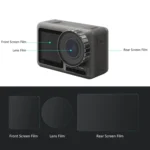 PULUZ Lens + Front and Back LCD Display 9H 2.5D Tempered Glass Film for DJI Osmo Action - Image 5