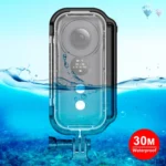 PULUZ 30m Underwater Waterproof Housing Protective Case for Insta360 ONE X, with Buckle Basic Mount & Screw