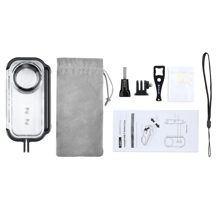 PU400_8.webp PULUZ 30m Underwater Waterproof Housing Protective Case for Insta360 ONE X, with Buckle Basic Mount & Screw - Image 9