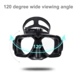 PULUZ Water Sports Diving Equipment Diving Mask Swimming Glasses for GoPro, Insta360, DJI and Other Action Cameras - Image 9