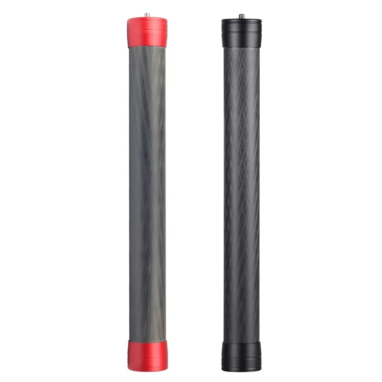 PU438_B1.webp PULUZ Carbon Fiber Extension Monopod Pole Rod Extendable Stick for DJI / MOZA / Feiyu V2 / Zhiyun G5 / SPG Gimbal, Length: 35cm - Image 2