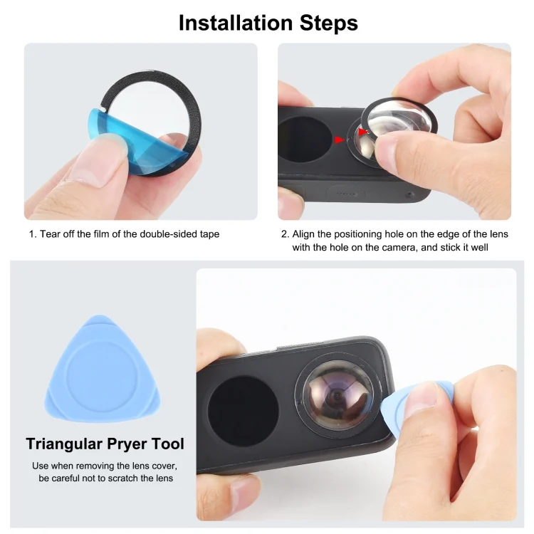 PU552B_4.webp PULUZ Lens Guard PC Protective Cover for Insta360 One X2 - Image 5