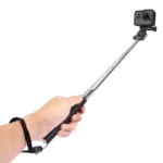 PULUZ Extendable Handheld Selfie Monopod for GoPro, Insta360, DJI and Other Action Cameras, Length: 22.5-80cm - Image 2