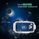 PULUZ 60m Underwater LED Photography Fill Light 7.4V/1100mAh Diving Light for GoPro, Insta360, DJI and Other Action Cameras - Image 6