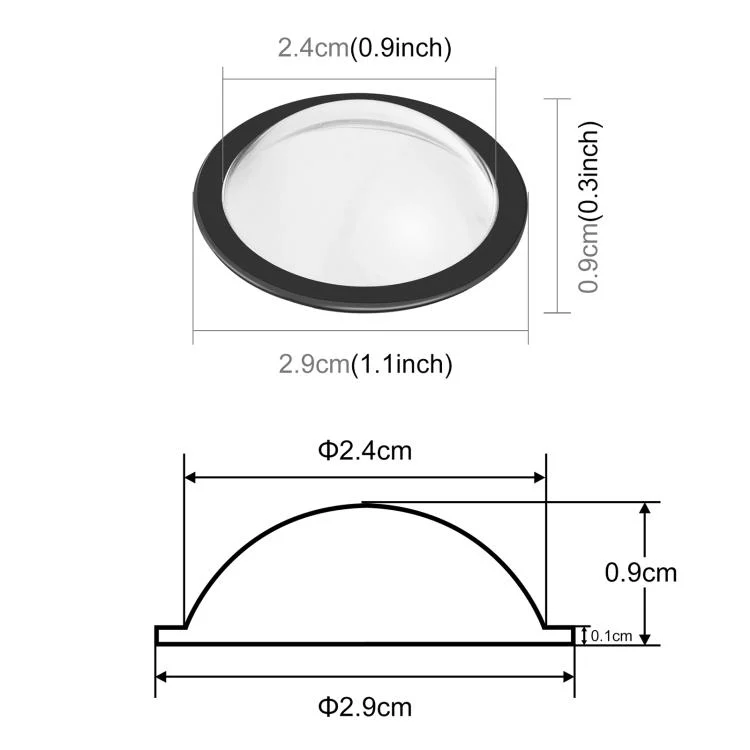 PU590T_2.webp PULUZ Lens Guard PC Protective Cover Kits for Ricoh Theta SC2 / S / V - Image 3