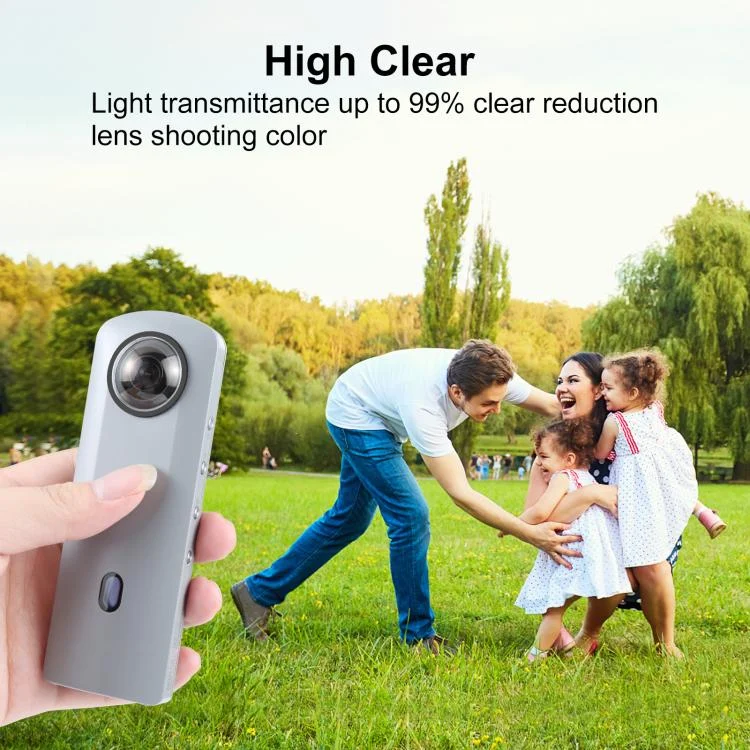 PU590T_4.webp PULUZ Lens Guard PC Protective Cover Kits for Ricoh Theta SC2 / S / V - Image 5