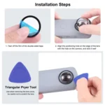 PULUZ Lens Guard PC Protective Cover Kits for Ricoh Theta SC2 / S / V - Image 6