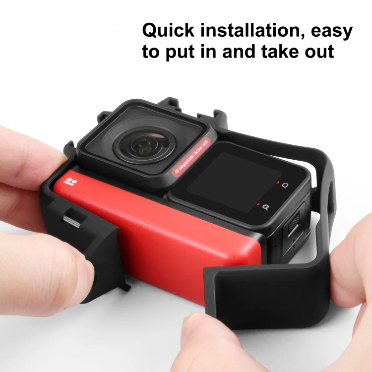 PU592B_3.webp PULUZ Plastic Frame Case for Insta360 One RS 4K / 360 / 1-Inch Edition - Image 4