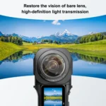 PULUZ Lens Guard PC Protective Cover for Insta360 ONE RS 1-Inch 360 Edition - Image 7