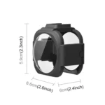PULUZ Lens Guard Protective Cover for Insta360 ONE RS 1-Inch 360 Edition - Image 3