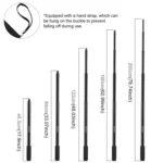 PULUZ 2m Metal Selfie Stick Monopod for Insta360 One RS / X2 / X3 - Image 3