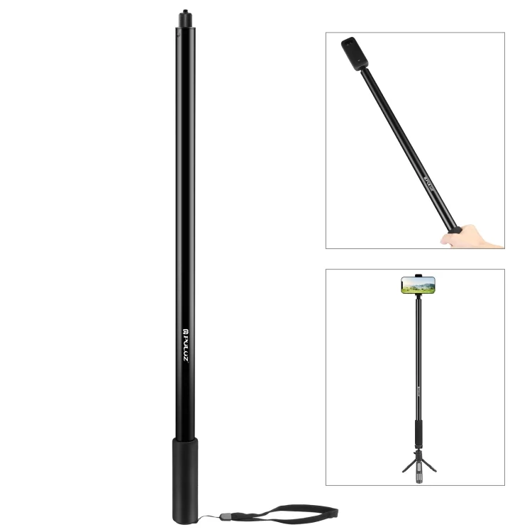 PULUZ 3m Metal Selfie Stick Monopod for Insta360 One RS / X2 / X3