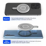 PULUZ For Insta360 FLow Gimbal Magnetic MagSafe Adapter Phone Holder - Image 6