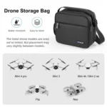 PULUZ Portable Carry Bag Single Shoulder Storage Bag for DJI Mini Series Drone / DJI Osmo Pocket Series - Image 7