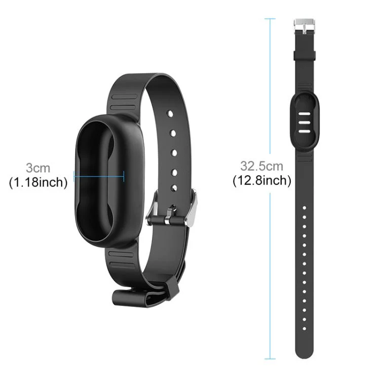 PU715B_1.webp For Insta360 GO 3 / GO 3S PULUZ Camera Silicone Case Wristband Bicycle Strap Extension Mount - Image 3
