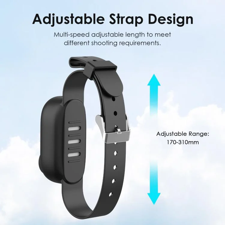 PU715B_6.webp For Insta360 GO 3 / GO 3S PULUZ Camera Silicone Case Wristband Bicycle Strap Extension Mount - Image 8