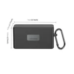 For DJI Mic 2 PULUZ Charging Case Silicone Scratch-proof Protective Cover - Image 2