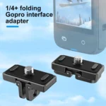 For Insta360 X4 PULUZ Quick Release 1 /4 inch Folding Base - Image 5