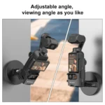 For DJI OSMO Pocket 3 PULUZ Protective Frame Magnetic Desktop Mount Angle Adjustable Base - Image 4