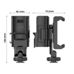 For DJI OSMO Pocket 3 PULUZ Protective Frame Expansion Phone Clamp, Compatible with Tripod Pole - Image 2