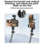 For DJI OSMO Pocket 3 PULUZ Protective Frame Expansion Phone Clamp, Compatible with Tripod Pole - Image 5