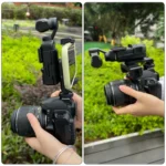 For DJI OSMO Pocket 3 PULUZ Protective Frame Expansion Phone Clamp, Compatible with Tripod Pole - Image 8