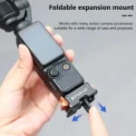 For DJI Osmo Pocket 3 PULUZ Type-C Charging Base Quick Release Mount Adapter - Image 8