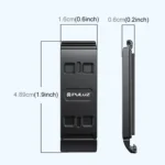 PULUZ Aluminum Alloy Battery Side Interface Cover for Insta360 Ace Pro 2 - Image 2