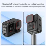 PULUZ ACE / AC Aluminum Alloy Battery Side Interface Cover for Insta360 Ace Pro 2 - Image 7