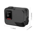 For Insta360 Ace Pro 2 PULUZ Body Silicone Protective Case with Lens Cap & Strap - Image 2