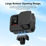 For Insta360 Ace Pro 2 PULUZ Body Silicone Protective Case with Lens Cap & Strap - Image 4