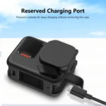 For Insta360 Ace Pro 2 PULUZ Body Silicone Protective Case with Lens Cap & Strap - Image 7