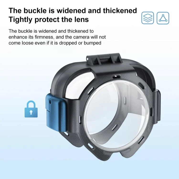 PU750T_5.webp For Insta360 X5 PULUZ Snap-on Optical Tempered Glass Lens Guard Protective Cover - Image 6