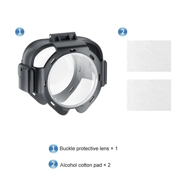 PU750T_9.webp For Insta360 X5 PULUZ Snap-on Optical Tempered Glass Lens Guard Protective Cover - Image 10