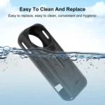 For Insta360 X5 PULUZ Silicone Protective Case with Lens Cover - Image 5