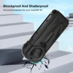 For Insta360 X5 PULUZ Silicone Protective Case with Lens Cover - Image 6