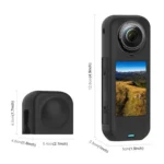 For Insta360 X5 PULUZ Silicone Protective Case with Lens Cover - Image 2