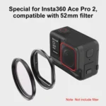 For Insta360 Ace Pro 2 PULUZ Filter Holder Metal Protective Filter Frame - Image 6