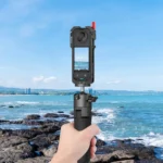 For Insta360 X5 PULUZ Metal Protective Cage Rig Housing Frame with Lens Cover - Image 9