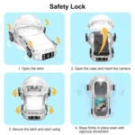 For Insta360 X5 PULUZ Quick Release 60m Waterproof Sealed Diving Case - Image 8