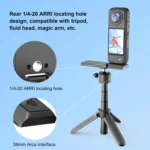 PULUZ Folding Magnetic Mount Base L Bracket For Insta360 X4 / X5 / DJI Pocket 3 - Image 3