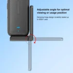 PULUZ Folding Magnetic Mount Base L Bracket For Insta360 X4 / X5 / DJI Pocket 3 - Image 5