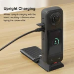 PULUZ Folding Magnetic Mount Base L Bracket For Insta360 X4 / X5 / DJI Pocket 3 - Image 9